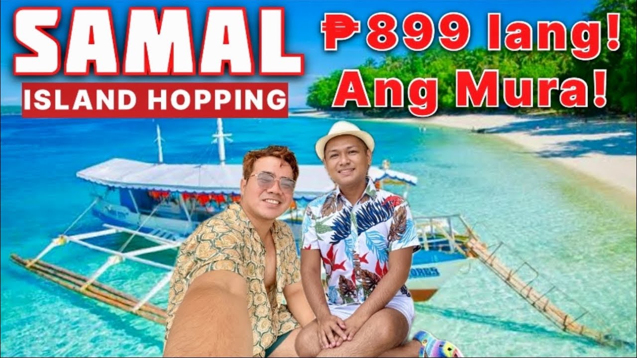SAMAL Island Hopping for only 899 Pesos! (Super Sulit!)
