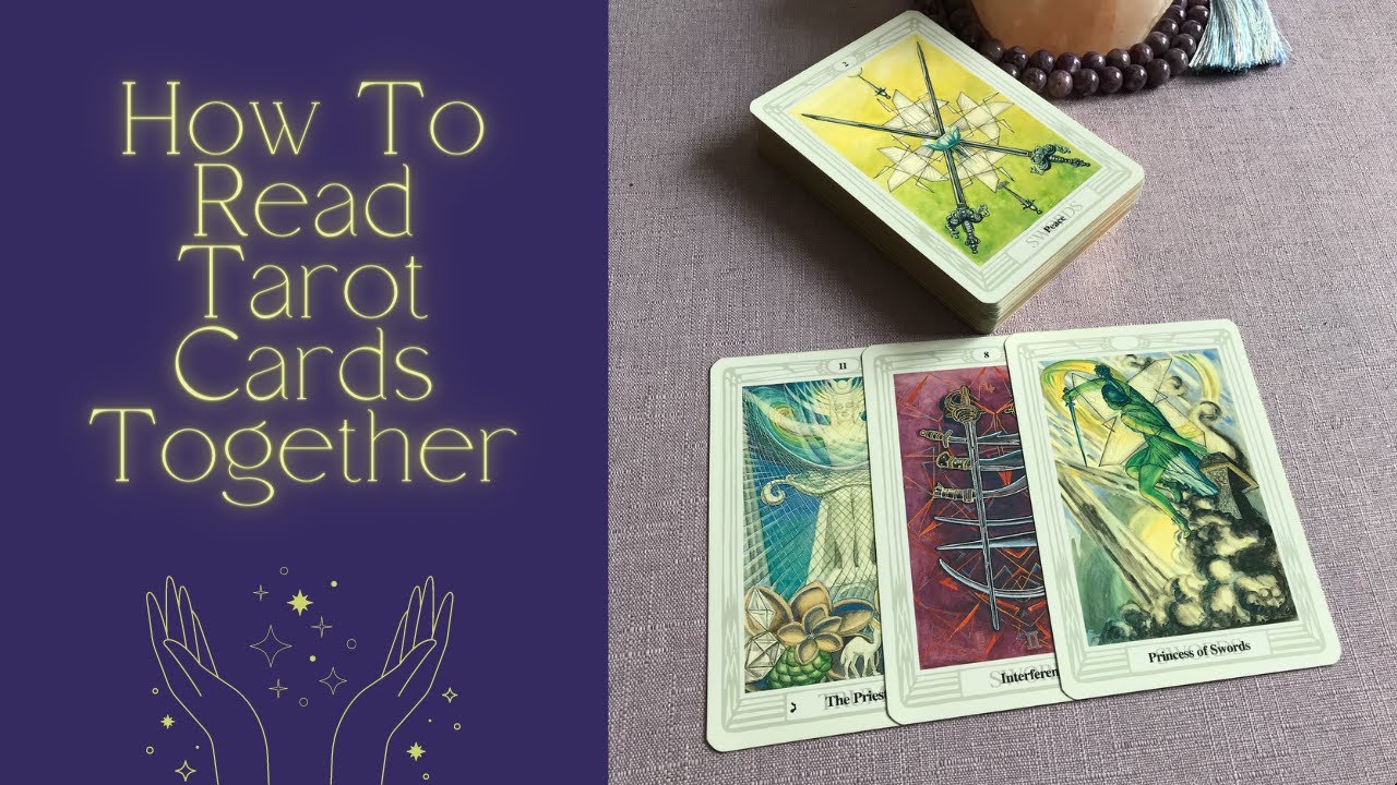 How to Reads Tarot Card Together - Simple Four Card Spread