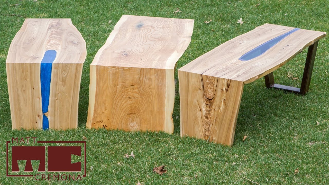 How to Make Waterfall and River Tables