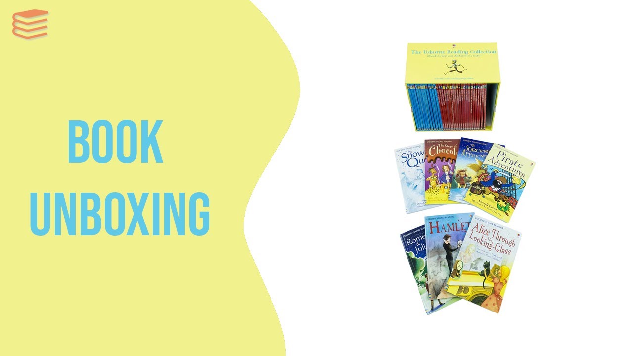Usborne Reading Library Young Readers 40 Books Box Set - Book Unboxing