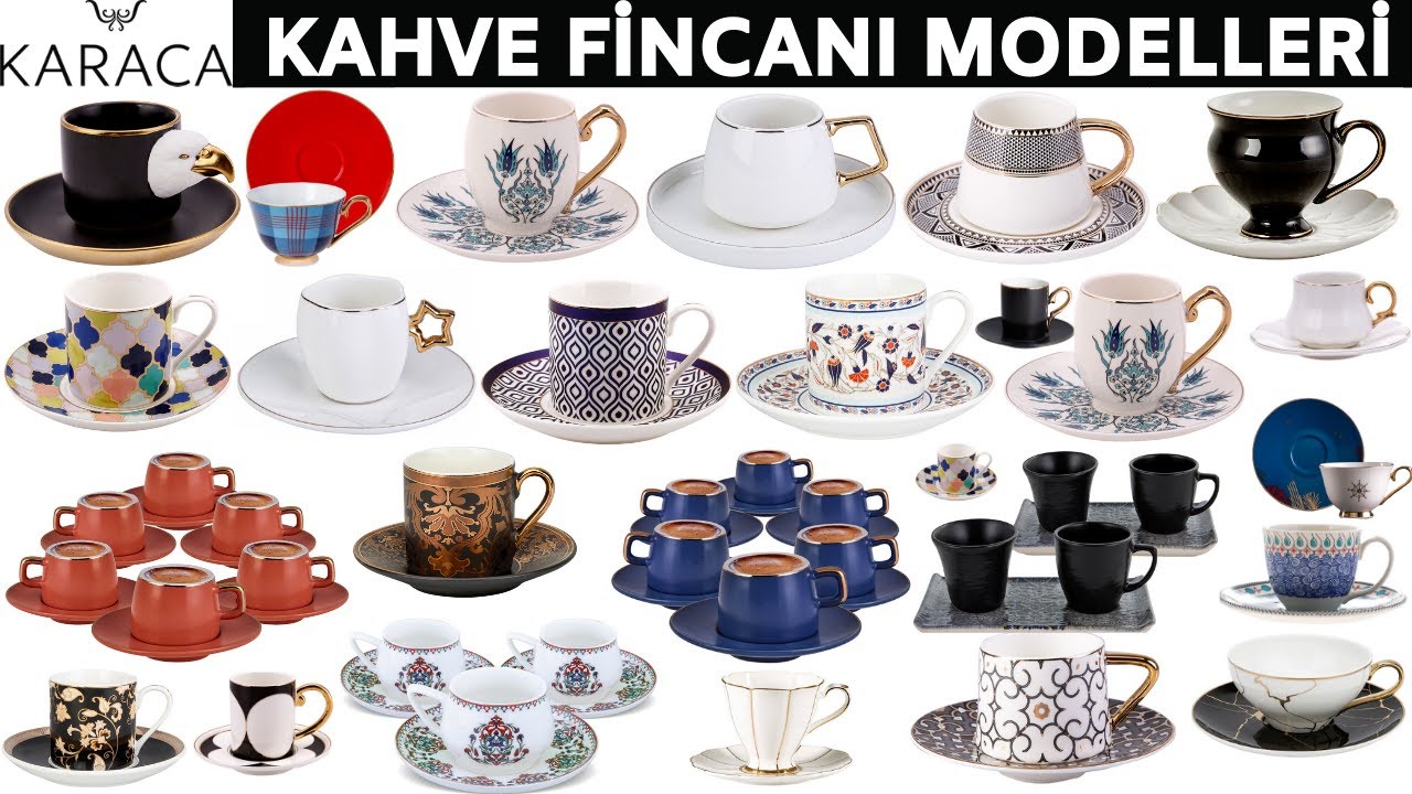 KARACA I KARACA KAHVE FİNCANI I KAHVE FİNCAN TAKIMI I KAHVE FİNCANI KAMPANYASI I KARACA İNDİRİMLERİ