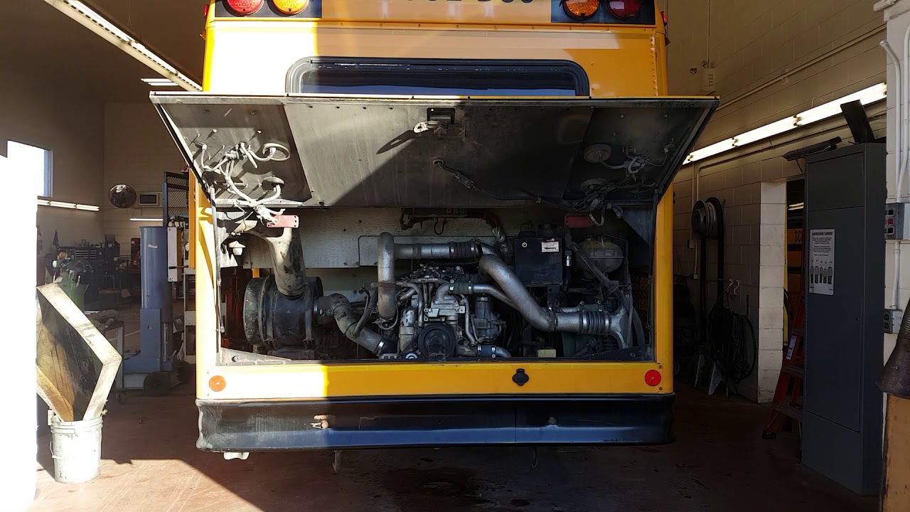 Mercedes MBE 900 Diesel Engine Running
