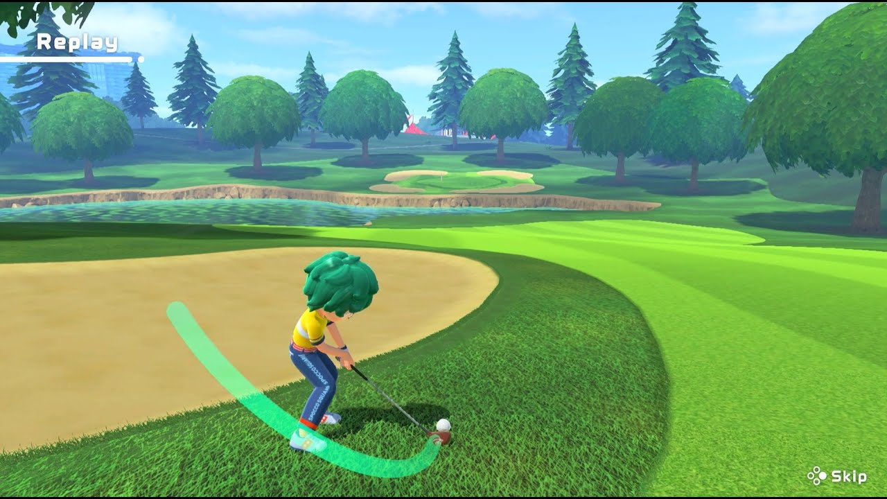 This Round Had Some Close Calls (Nintendo Switch Sports Golf)