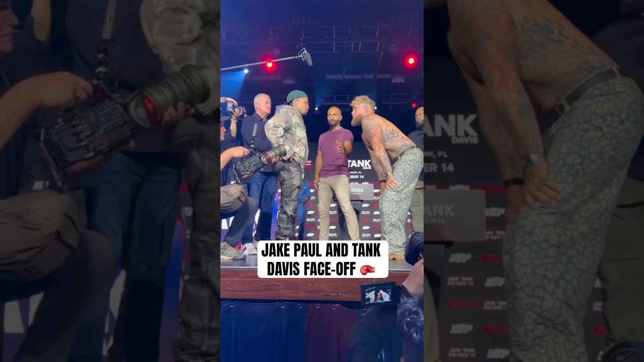 Jake Paul vs. Tank Davis 🔜🍿 (via @Most_Valuable_Promotions)