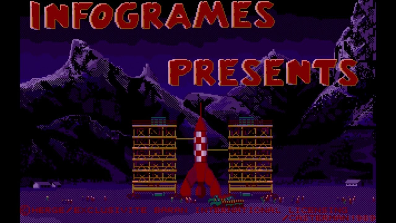 Tintin On The Moon (Amiga) Longplay