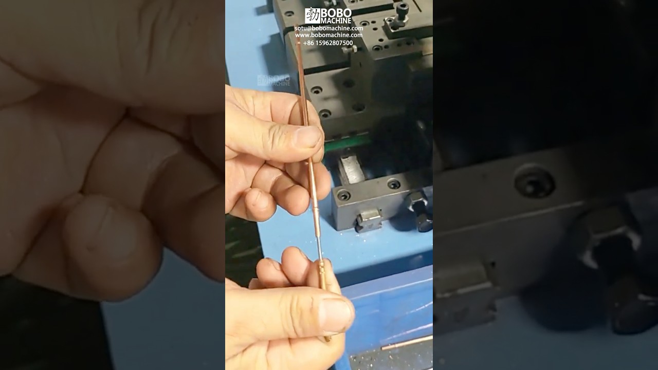 Automatic Capillary Copper Tube Cutting And Bulging Machine 