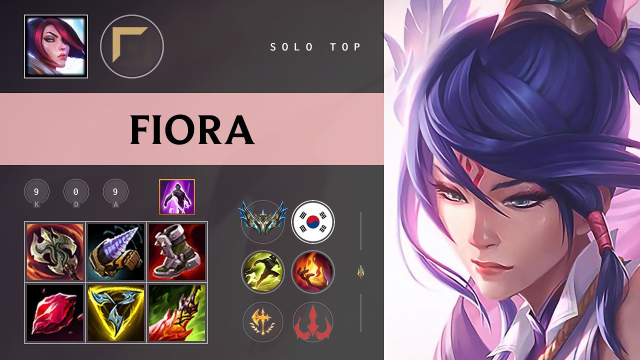 Fiora Top vs Gnar - KR Challenger Patch 26.10