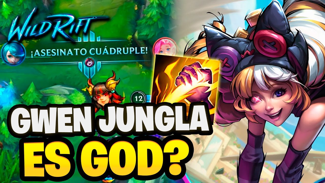 Porque nadie juega Gwen Jungla? | Wild Rift