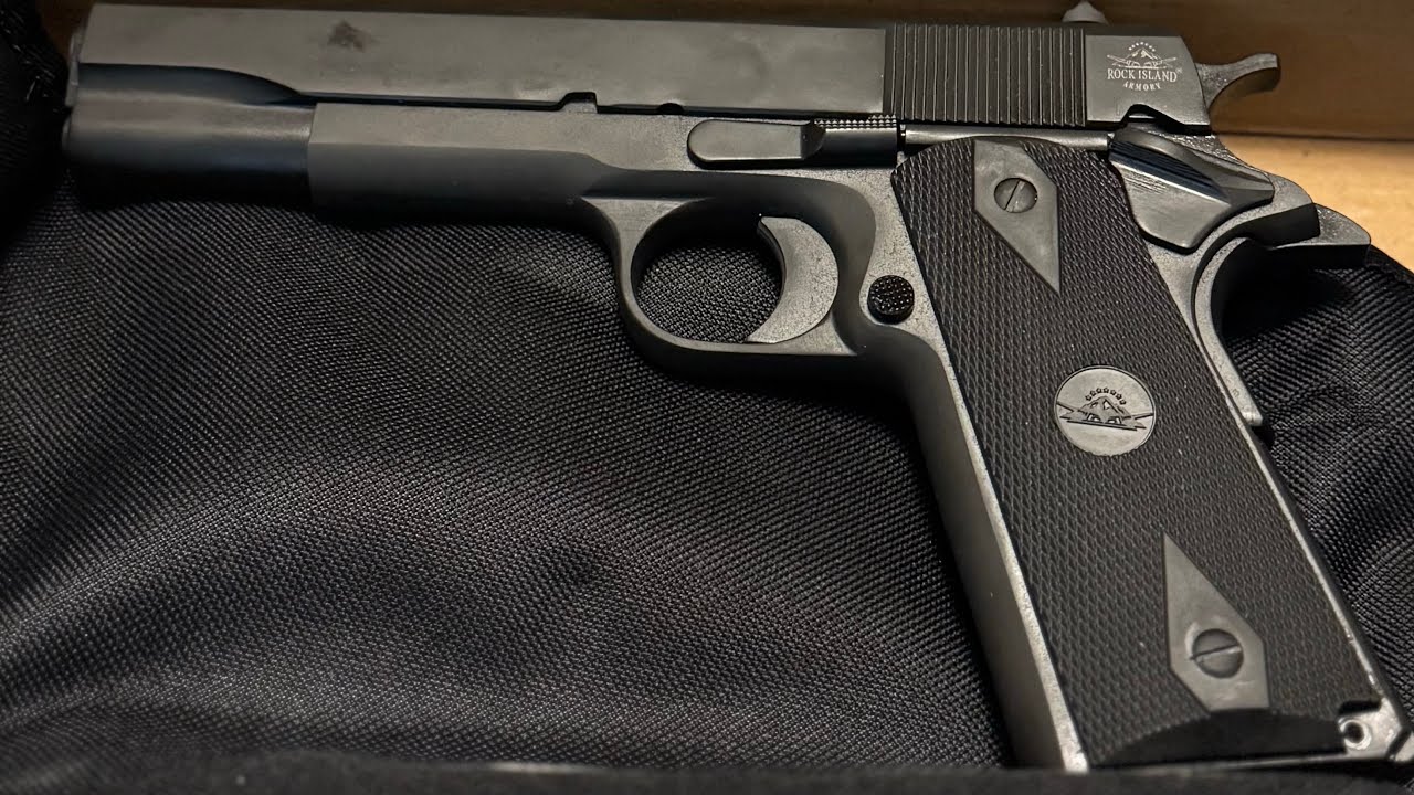Let's talk about the Rock Island 1911 and the extended magazine. #gunlifestyle #gunlife #gunrights
