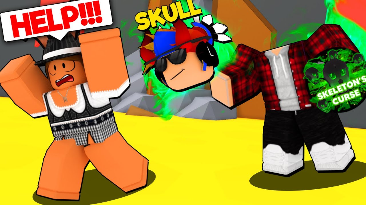 I BEAT The Halloween Event And Got The SKELETON CURSE... (ROBLOX SUPER POWER FIGHTING SIMULATOR)