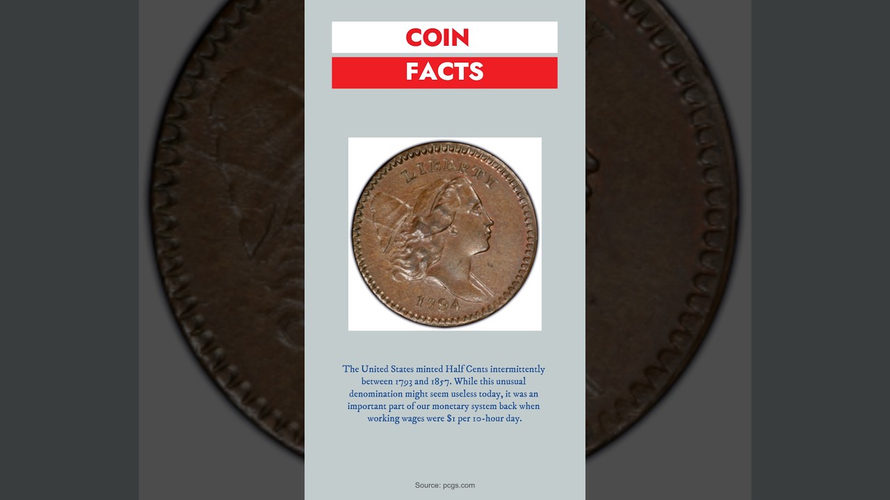 Liberty Cap Half Cent: Early American Rarity! 🏛️🪙 
