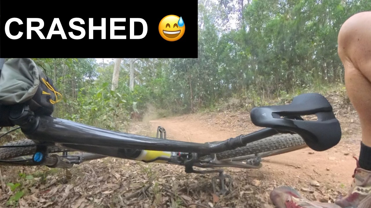Mogo MTB Ride + Triathlon Training Plan with a crash…