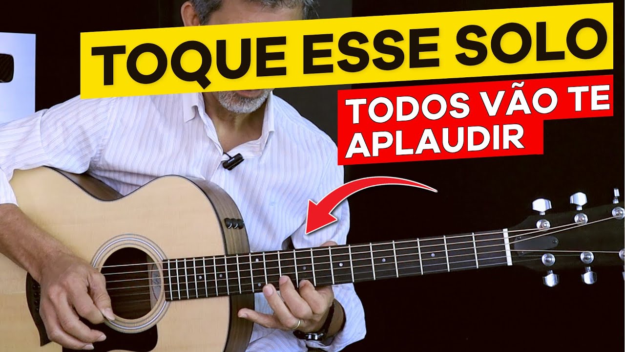 Esse SOLO VOCÊ VAI TOCAR - Todo mundo vai cantar - Prof. Sidimar Antunes