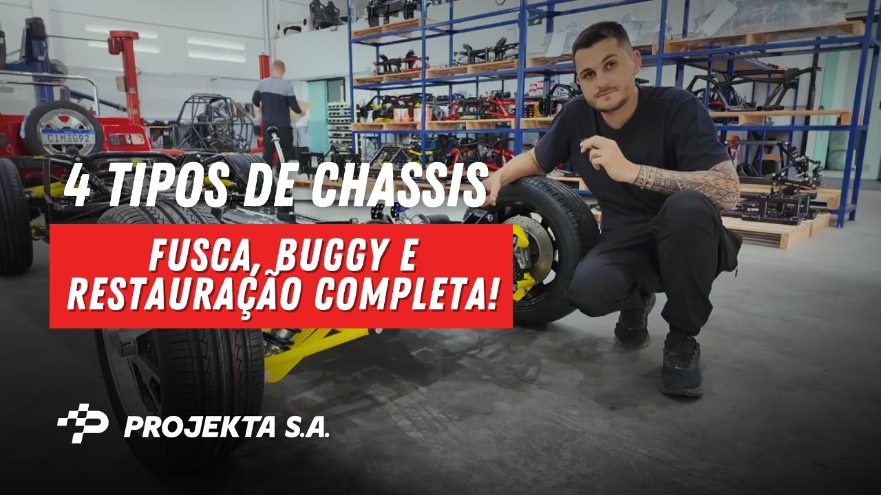 4 Tipos de Chassis: Fusca, Buggy e Restaura&ccedil;&atilde;o Completa!