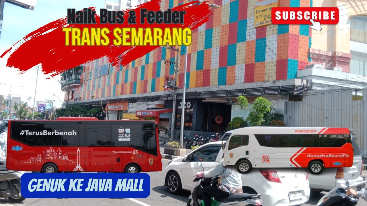 Cara Naik Bus & Feeder Trans Semarang dari Genuk ke Java Mall. Oper 2 Kali!