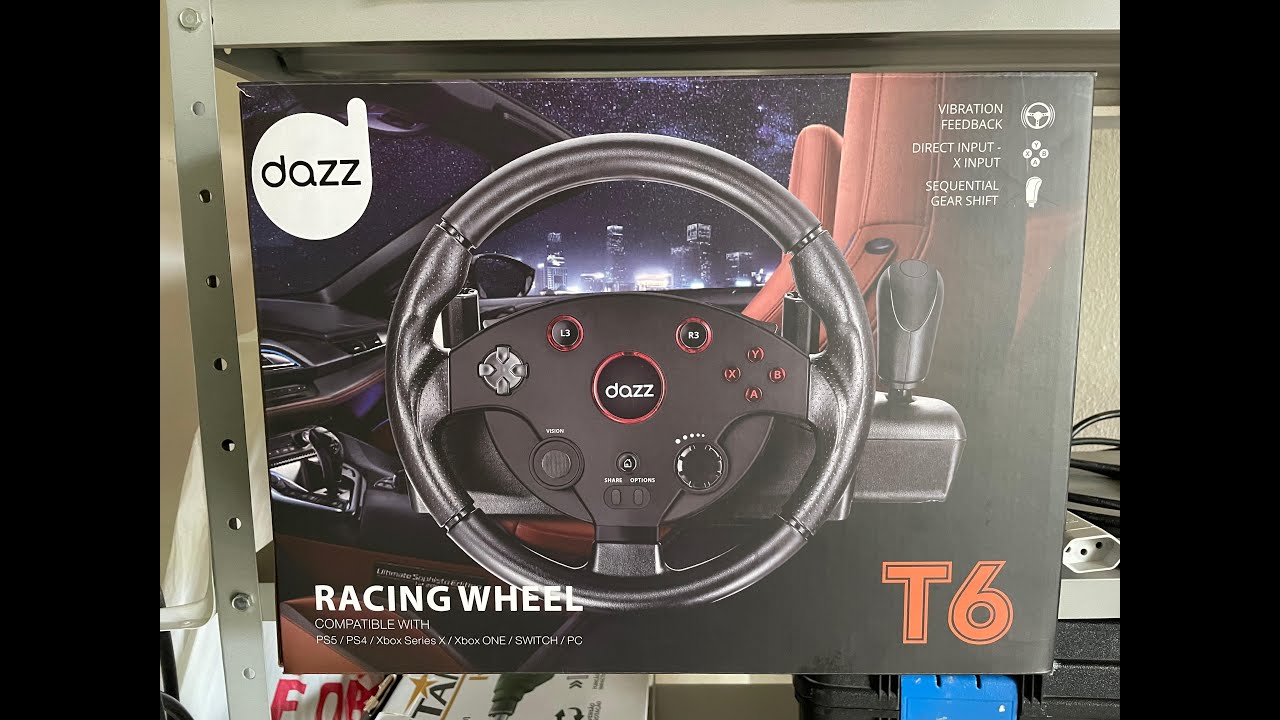 Volante Dazz T6 Force Driving: Minha Opinião