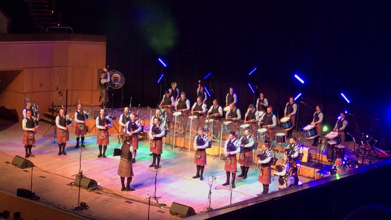 Shotts & Dykehead Caledonia Pipe Band Concert Glasgow - Carradale Bay Set