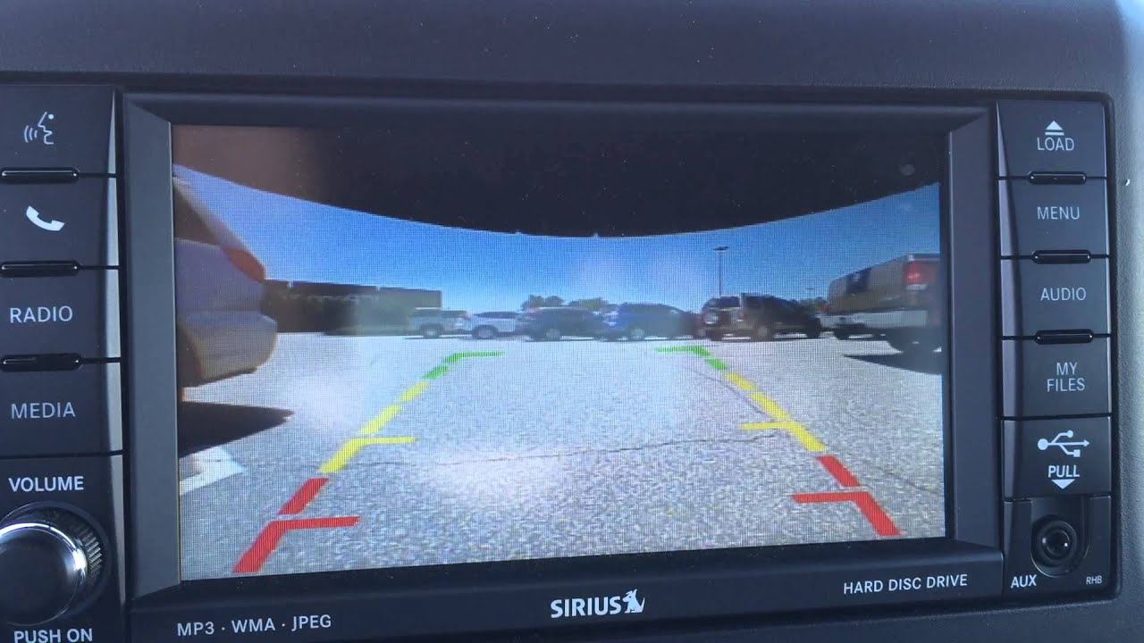 Jeep Wrangler Rear View Camera Demonstation - Prevented Accident
