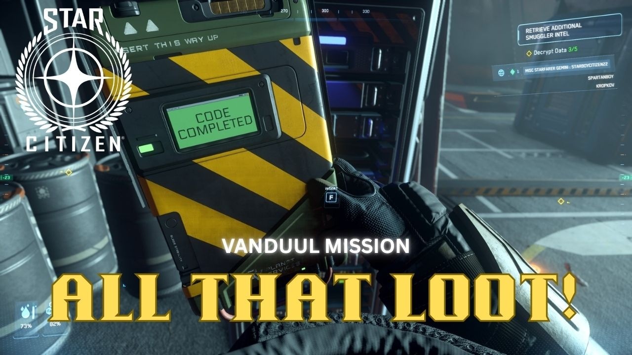 Star Citizen: Руководство по выполнению миссии &laquo;Контрабандисты технологий Вандуул&raquo; &mdash; быстрое, про...