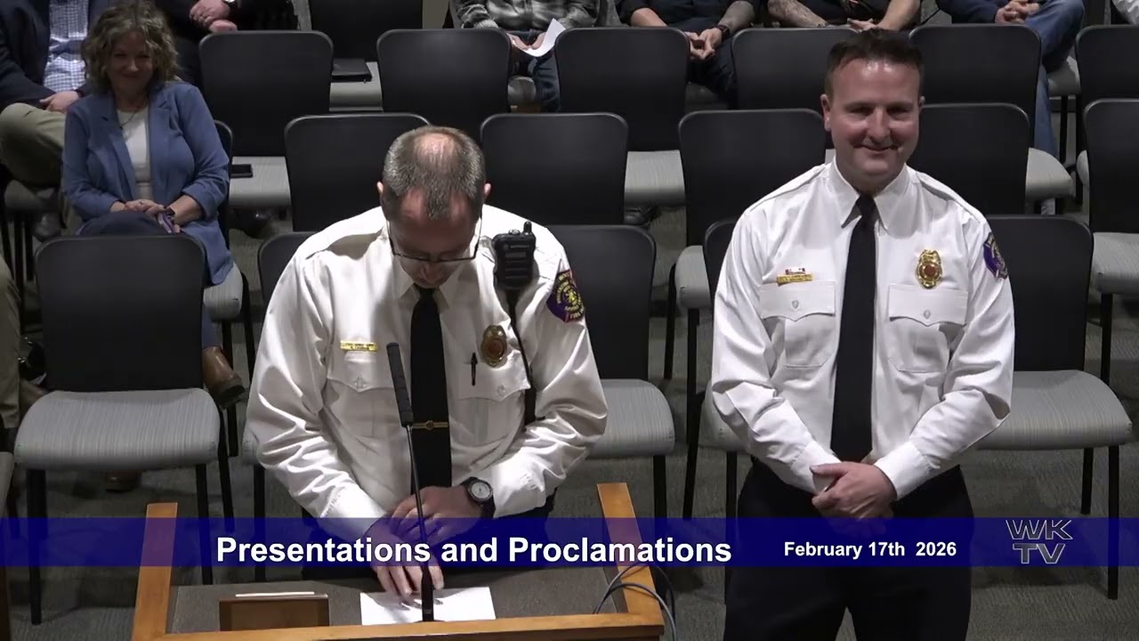 City of Kentwood, Michigan Commission Meeting February 17 2026