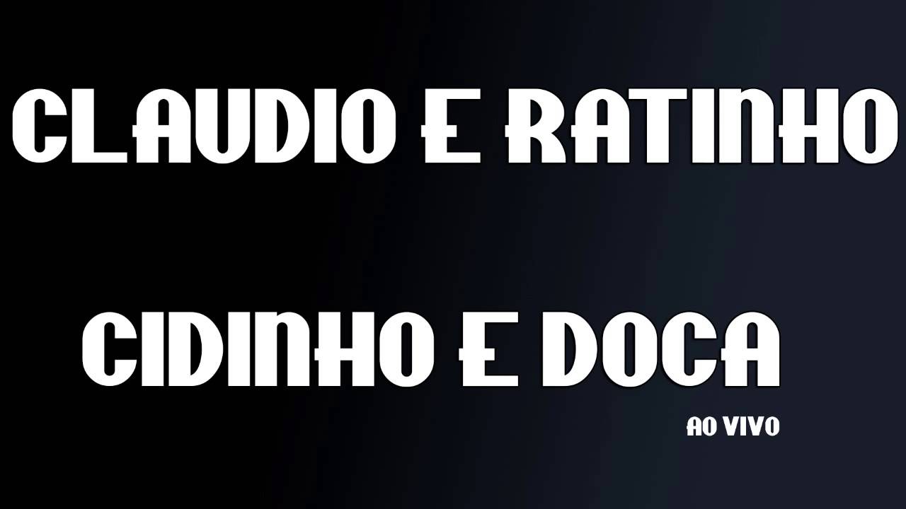 MCs CLAUDIO E RATINHO e MC CIDINHO E DOCA ( AO VIVO ) EXCLUSIVIDADE