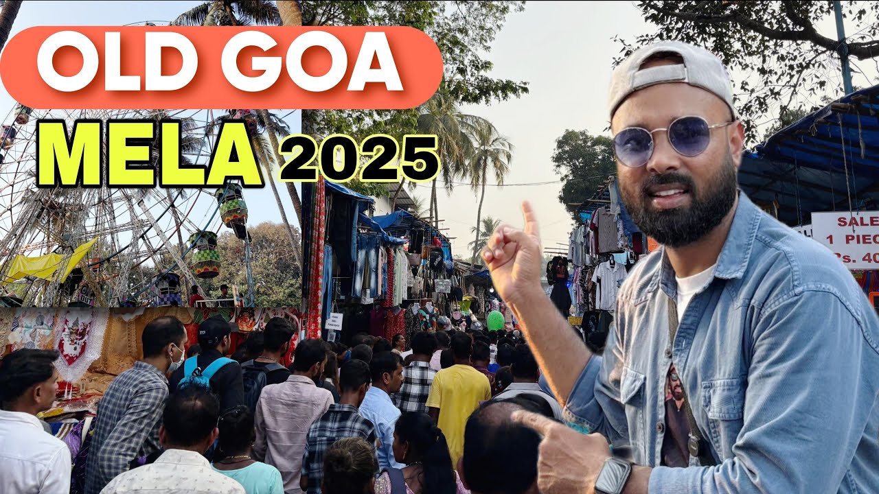 Old Goa Mela 2025 || biggest festival of old Goa mela 🔥🔥