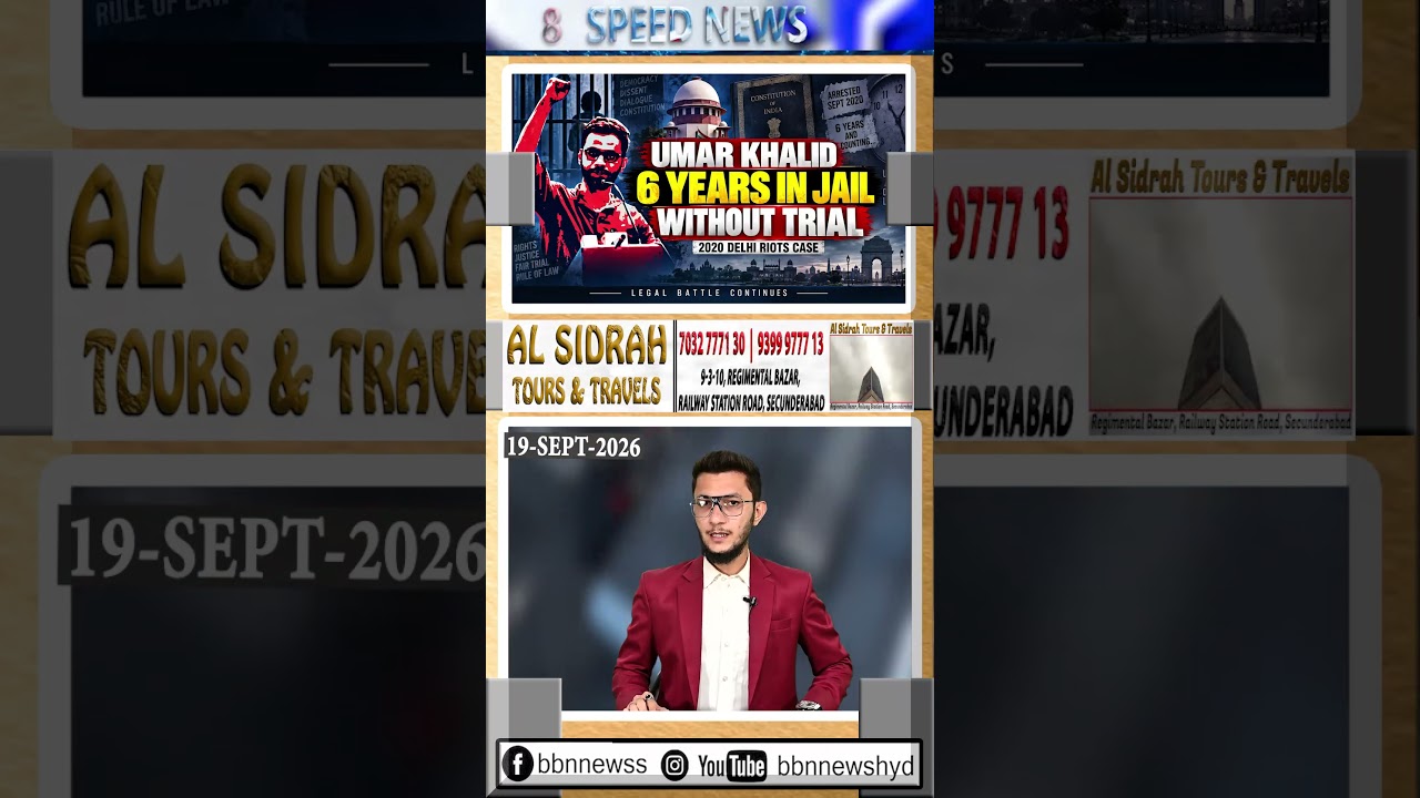 Umar Khalid&rsquo;s six years without trial