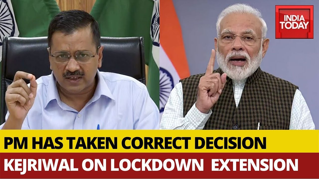 Arvind Kejriwal Says PM Modi's Decision To Extend Coronavirus Lockdown Is Right