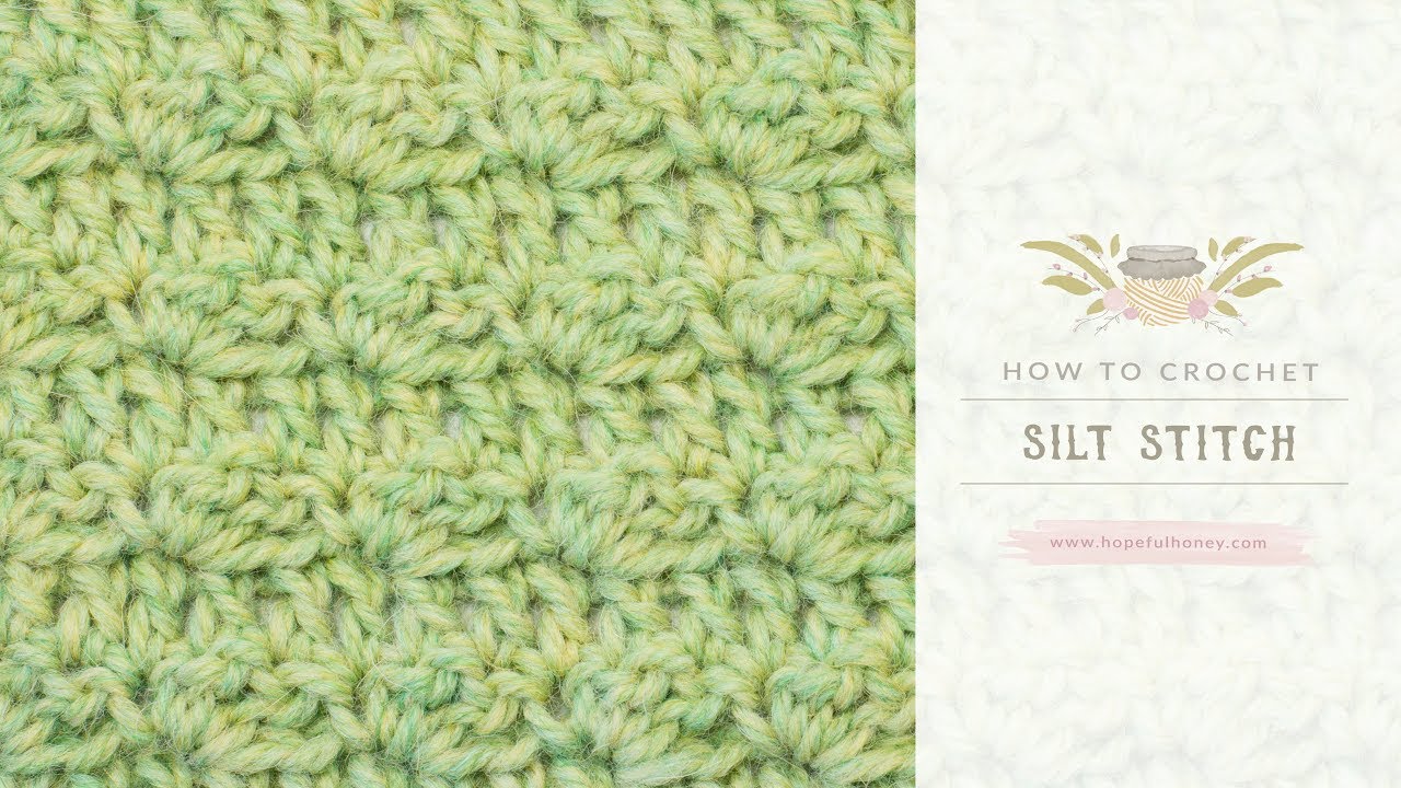 How To: Crochet The Silt Stitch | Easy Tutorial by Hopeful Honey