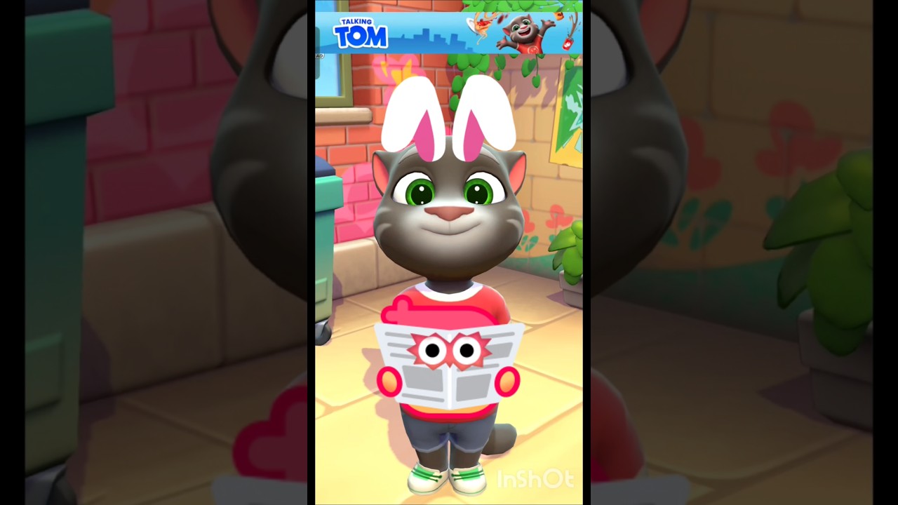 aww so cute 🥰😂 #talkingtomcat #shorts #ytshorts #funforall #funforkids