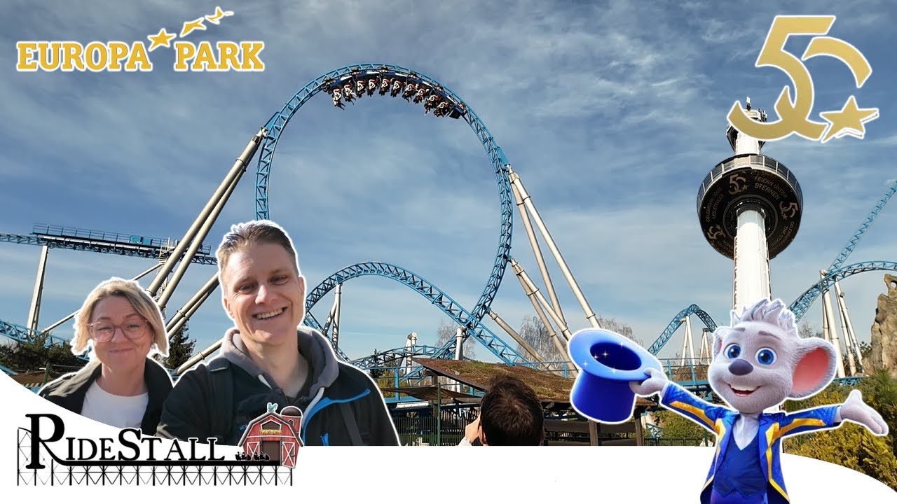 Europa Park 2025 - unser Besuch zum 50 jährigen Jubiläum mit einer neuen Attraktion | VLog