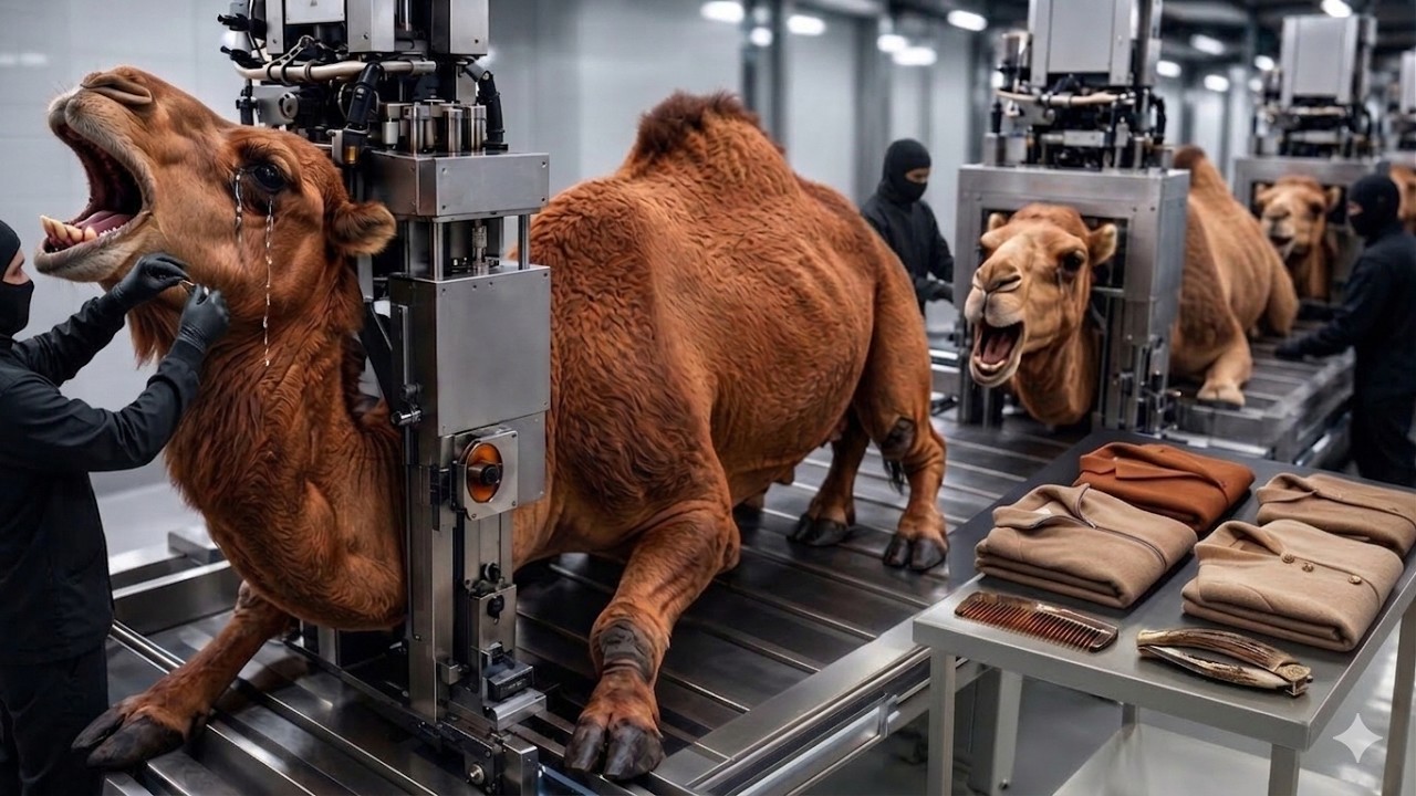 Inside the Camel Wool Factory: How Million-Dollar Luxury Jackets Are Made Full Process