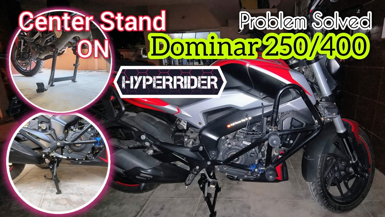 Dominar 250/400 Center Stand Installation | Double Stand | Main Stand | Must watch | Informative
