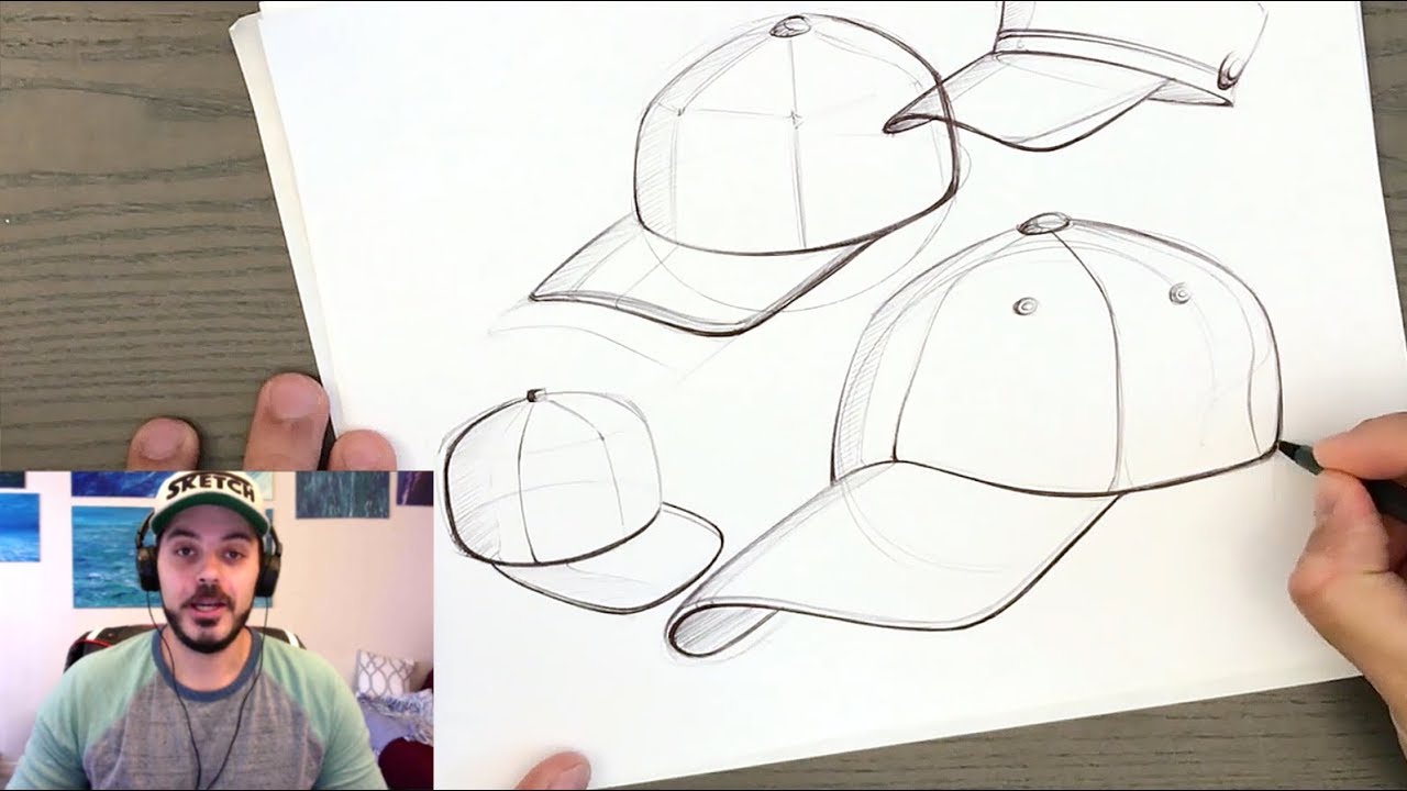SKETCH CHALLENGE - HATS