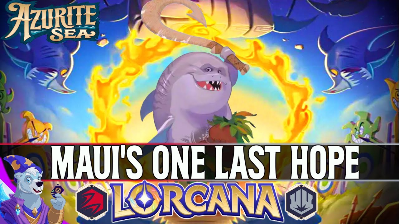 🔴⚪ THE BEST ACTION DECK in Lorcana! [Disney Lorcana Gameplay]