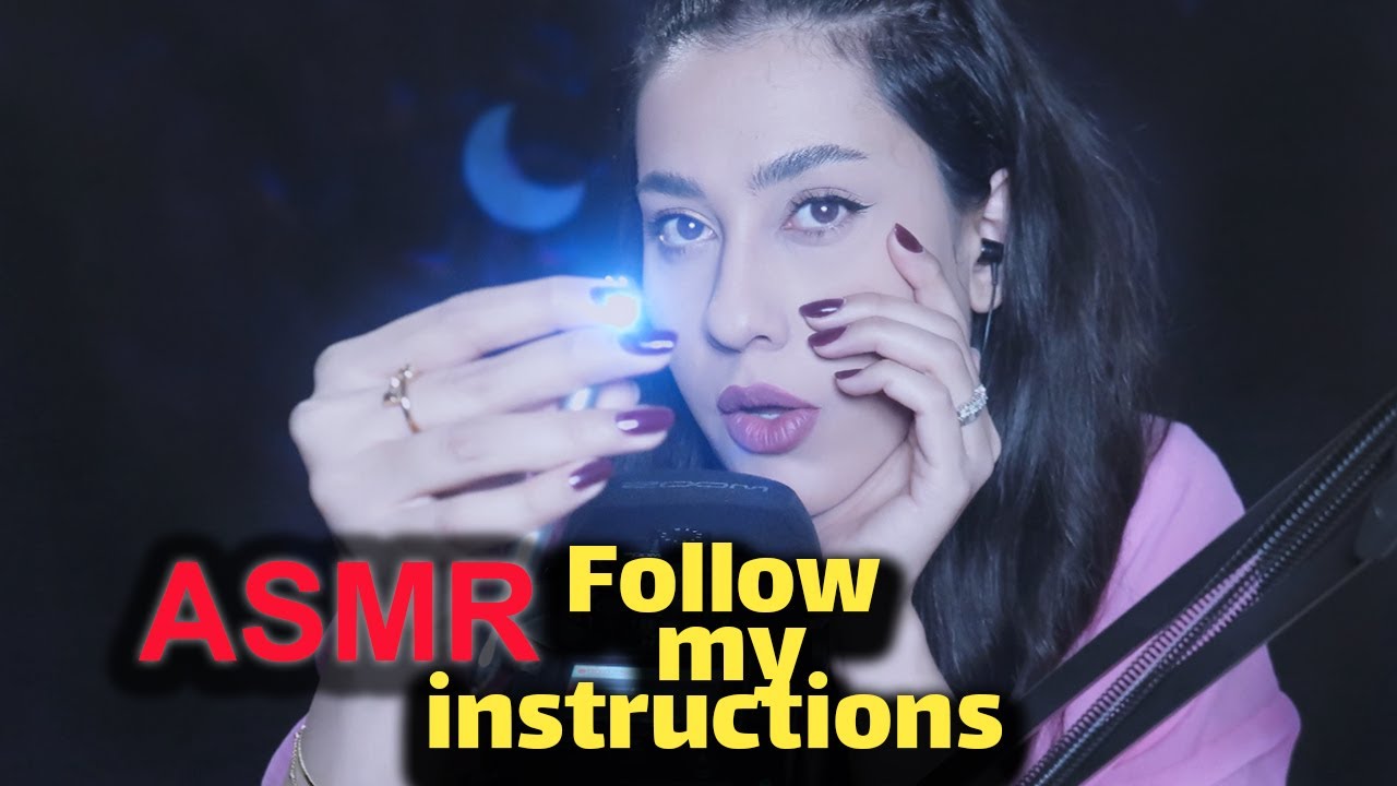 Follow my instructions for sleep and relaxation | ASMR