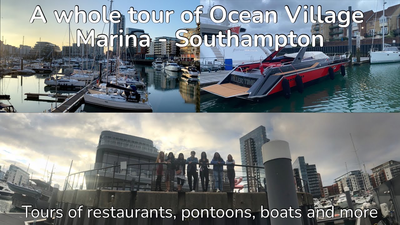 A whole tour of Ocean Village Marina - Southampton