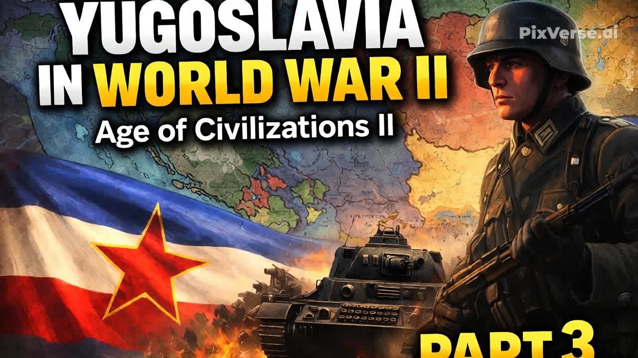 Can Yugoslavia survive world war II? Age of Civilizations 2 - part 3 alone vs Italy and Germany