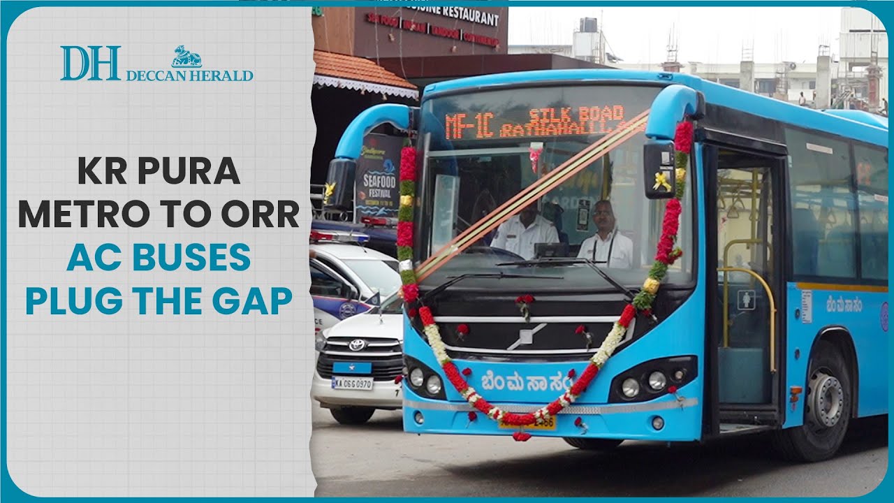 Tech tycoons take a ride on new BMTC feeder buses in Bengaluru | Buses to connect KR Pura and ORR