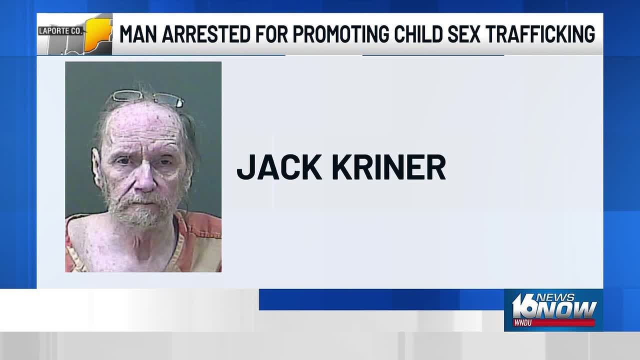 Union Mills man arrested on child sex trafficking charges