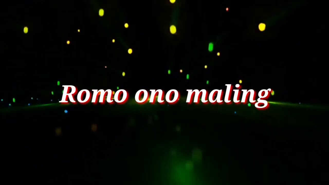 Romo ono maling edy silitonga