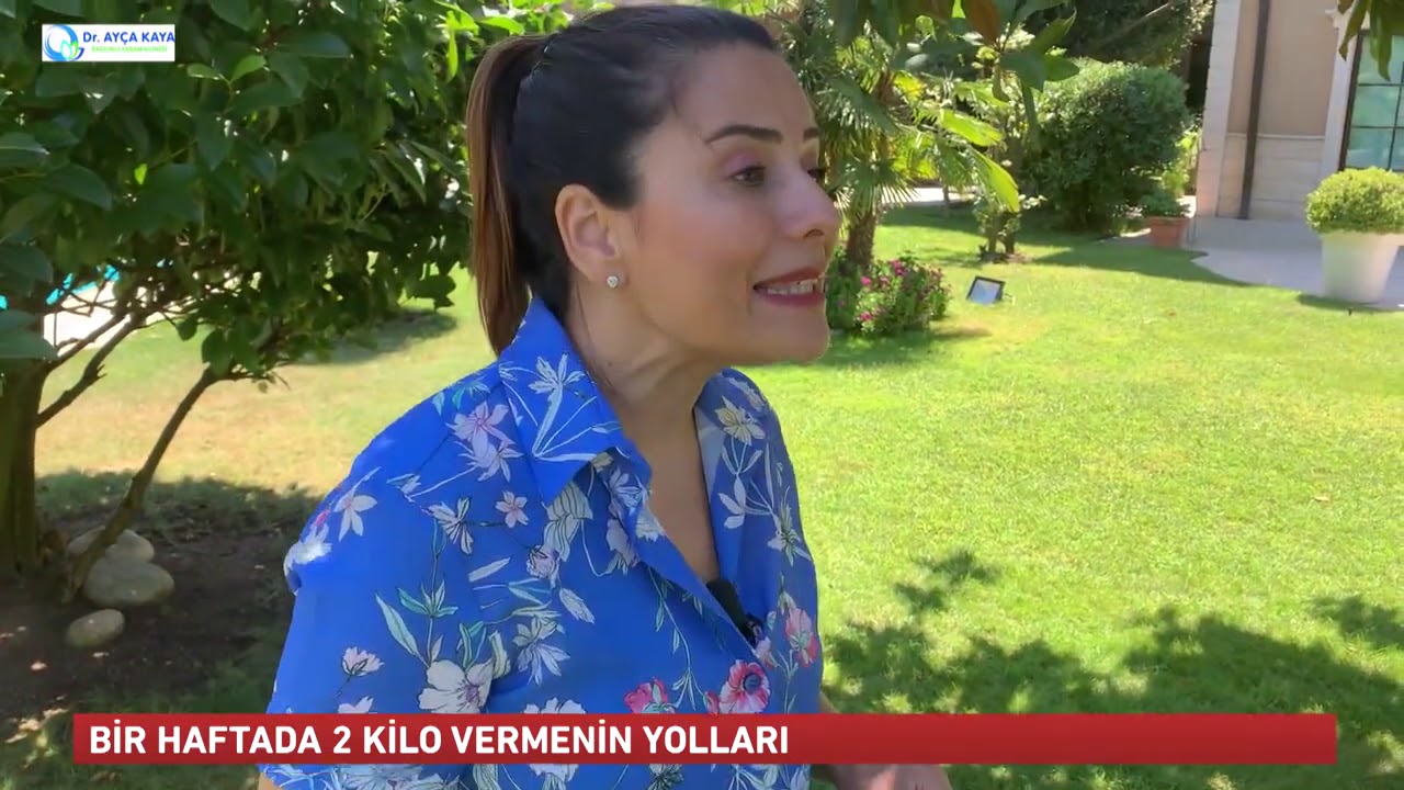 BİR HAFTADA 2 KİLO VERMENİN YOLLARI
