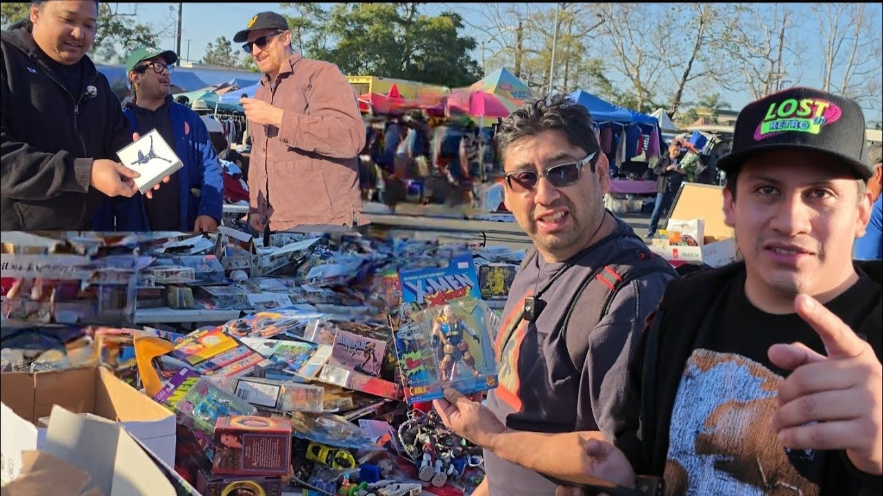 Fleamarket Hunting With @TheCamelCrew - Lost In Retro (Episode  119)