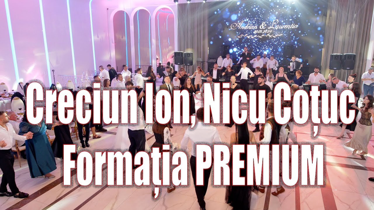 🎉 Creciun Ion, Nicu Coțuc și Formația PREMIUM | Nuntă Live Richland 🎶
