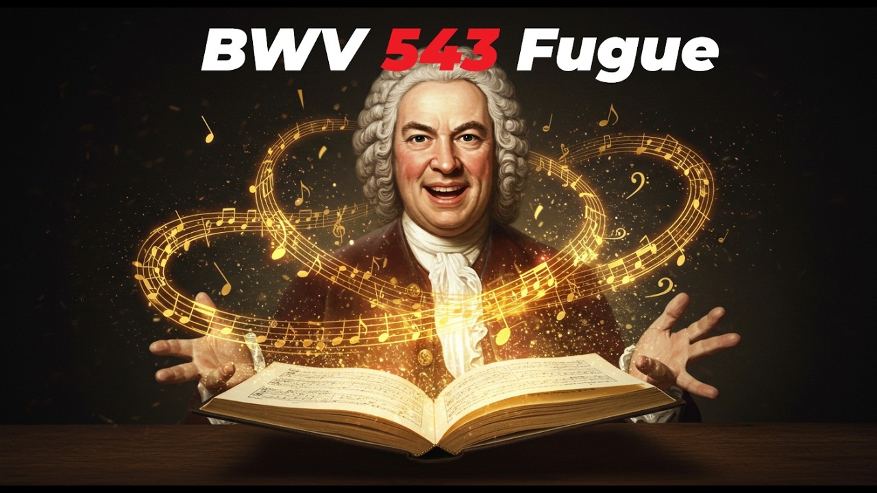 Bach BWV 543 Fuga in a-klein voor Kerkorgel Klassiek Meesterwerk