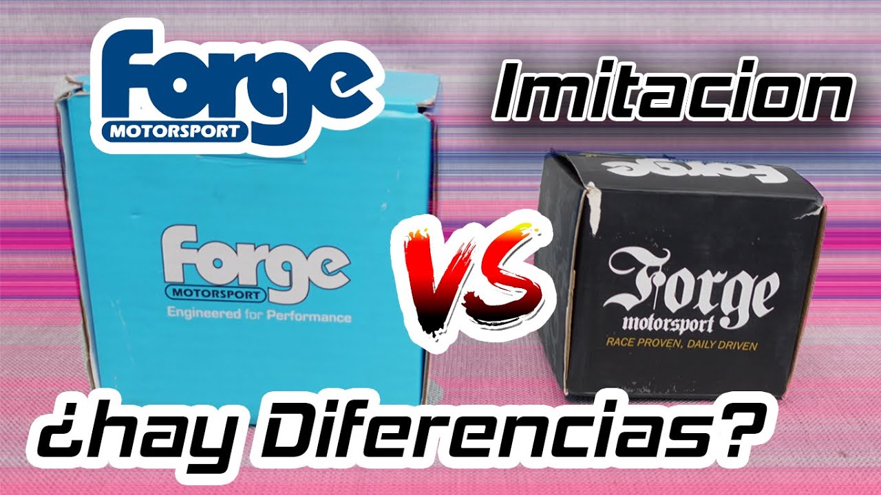 Valvula de alivio Forge Original VS CHINA | Betito Padilla