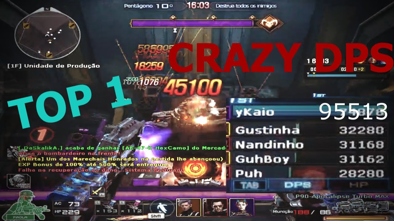 CrossFire TOP1 RANKED MZ 7686 & 7519 POINTS(Doomsday Factory)