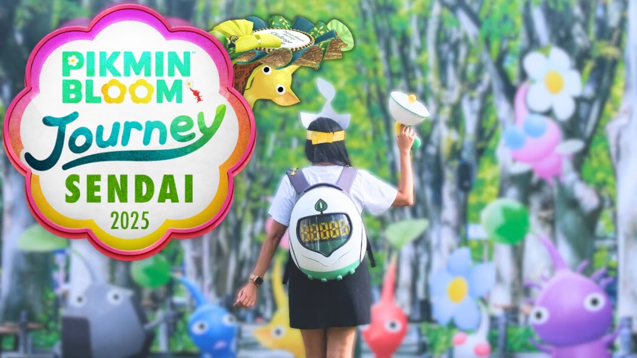 Pikmin Bloom Journey: Sendai 2025!