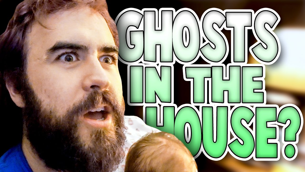 BABY SEE'S GHOSTS |  Haunted House | Family Baby Vlogs