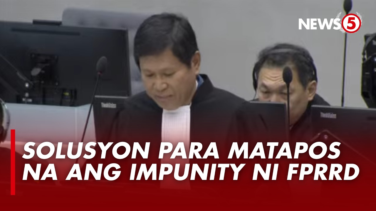 FULL | Impunity sa Duterte administration, matitigil lang kapag nakumpirma ang kaso vs Duterte
